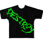 Lunatic MOONのDESTROY All-Over Print T-Shirt