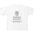 Three Peace Project グッズのThree  Peace  Project All-Over Print T-Shirt