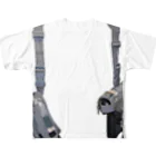 LifeLikeDiceの護身用ガンホルダー フルグラフィックTシャツ