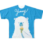 minchのYummy ソフトクリーム All-Over Print T-Shirt