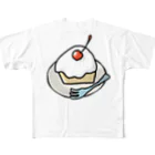 はるなつあきふゆのプチケーキ フルグラフィックTシャツ