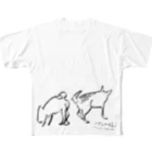 ATELIER RYUSEIのdog ToneLi All-Over Print T-Shirt