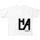 HALAのHALA Logo ver.1 フルグラフィックTシャツ