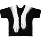 タタナ幻獣館の狼おてて All-Over Print T-Shirt