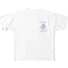 りっきぃさんのりっきぃの夜話ロゴグッズ All-Over Print T-Shirt