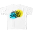 CALORE&CUOREのＮｏ．2 ｢友は宝｣ White All-Over Print T-Shirt