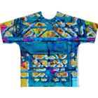 カニデザインのPsychedelic Shaft All-Over Print T-Shirt