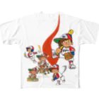 バッファ君  goods【近鉄バファローズ／1976-1996】のバッファ君 【新】オールスター All-Over Print T-Shirt