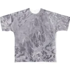 兎派の渦(uzu)/aimai color_#3 All-Over Print T-Shirt