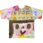 万枚ちゃんのむぎちゃん All-Over Print T-Shirt