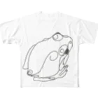 suparnaのかえるくん　ライン All-Over Print T-Shirt