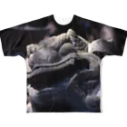 suparnaの狛犬　奈良の里より All-Over Print T-Shirt