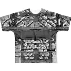 カニデザインのPsychedelic Shaft フルグラフィックTシャツ