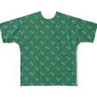 38　サンパチの剣カッチン【ひし形】　グリーン All-Over Print T-Shirt