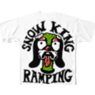 Snow King Ramping officialのKing君トップス フルグラフィックTシャツ