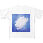 LUCENT LIFEのLUCENT LIFE　白ばら / White Rose  フルグラフィックTシャツ