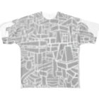 【クソったれコロナ！】海野貴彦の【クソったれコロナ！】海野貴彦デザイン フルグラフィックTシャツ