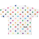 PostPet Official Shopのにじいろあいこんず All-Over Print T-Shirt