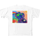 TONA1045の宇宙鳥 All-Over Print T-Shirt