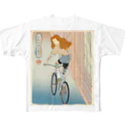 nidan-illustrationの"双輪車娘之圖會" 4-#1 All-Over Print T-Shirt