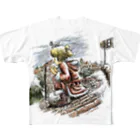 Last Fairy TaleのThe Frozen Santa Claus All-Over Print T-Shirt