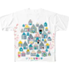 wokasinaiwoのいろどり商店街 All-Over Print T-Shirt