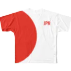 モリアゲ隊の日本頑張れ！ All-Over Print T-Shirt