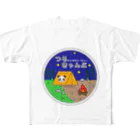 つるきゃんぷのつるきゃんぷ 丸カラー All-Over Print T-Shirt