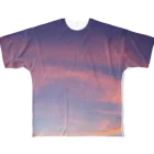 アラサワの美しい夕陽の空Tシャツ All-Over Print T-Shirt