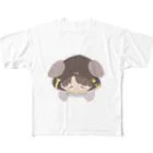 しのまる‎。の【しのまーと。】壁に刺さった　FGTシャツ All-Over Print T-Shirt