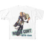 nidan-illustrationの"ROCKY GOAT" フルグラフィックTシャツ