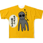 テレンスリーの超限定・接近遭遇(両面) フルグラフィックTシャツ