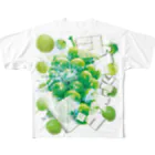 内山ショップのシャインマスカットマーク All-Over Print T-Shirt