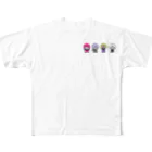 S∀NctuaryのS∀Nctuary All-Over Print T-Shirt