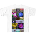 alligator_artのお花の写真集 All-Over Print T-Shirt