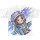 SpaceGoodsのSpace Derp. フルグラフィックTシャツ