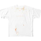 クジラダンスルームのｸｳﾃﾙﾄﾁｭｳﾃﾞ ﾌﾗﾚﾀﾝｶ All-Over Print T-Shirt