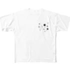 Poppin' shopのぐにゃぐにゃ All-Over Print T-Shirt