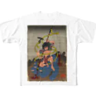 nidan-illustrationの"武者絵" 3-#1 フルグラフィックTシャツ