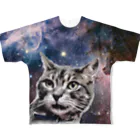 なかたです。のくっさぁなうちの猫様 All-Over Print T-Shirt