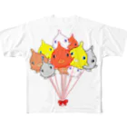 LalaHangeulのフウセンウオさん達 All-Over Print T-Shirt