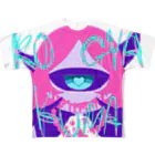 ころもやぎのこぎゃくまちゃんの微笑 All-Over Print T-Shirt