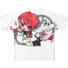 TwinTalesの激ヤバフルグラTシャツB フルグラフィックTシャツ