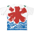 まちゅ屋のかき氷フルグラ All-Over Print T-Shirt