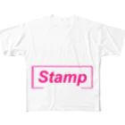 2step_by_JrのStamp フルグラフィックTシャツ