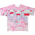 モニョチタポミチの未来人in原宿 All-Over Print T-Shirt
