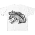 Ikarus ギリシャ神話の芸術のケルベロス犬ギリシャ神話 All-Over Print T-Shirt