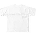 kunahipのleavemealone フルグラフィックTシャツ