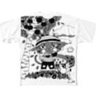 chimamusubiのセミオーダーイラスト商品見本 All-Over Print T-Shirt