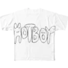 FutaseKuroのhot_boy フルグラフィックTシャツ